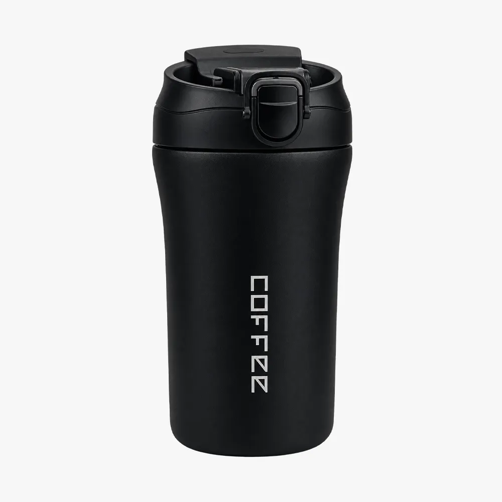 تراول ماگ COFFEE دو دهنه ظرفیت 400 میلی لیتر